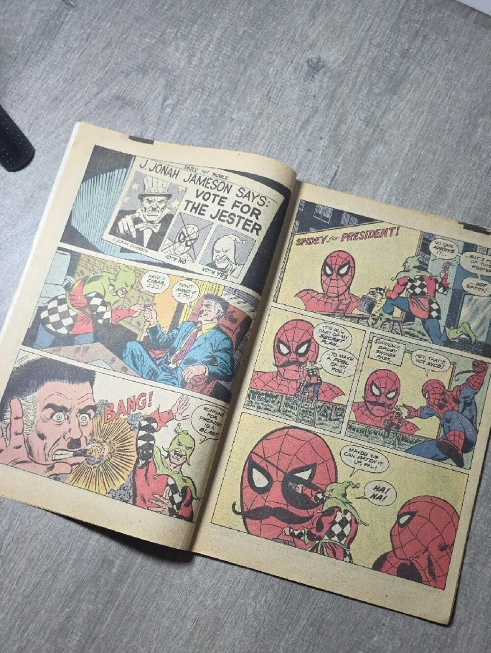 Marvel Spidey Super Stories Comic - Red & Blue
